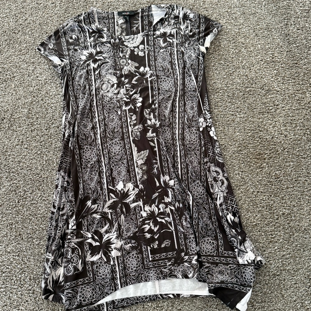 Soft Silky Asymmetrical Dress: So comfy